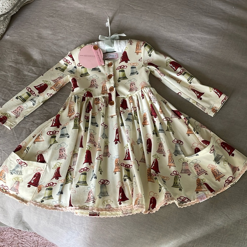 SWEET HONEY 3T Holiday - Christmas dress.